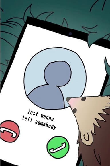 just wanna tell somebody poster
