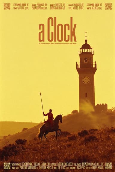 a Clock poster