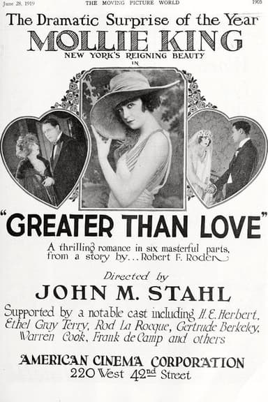 Greater Than Love poster