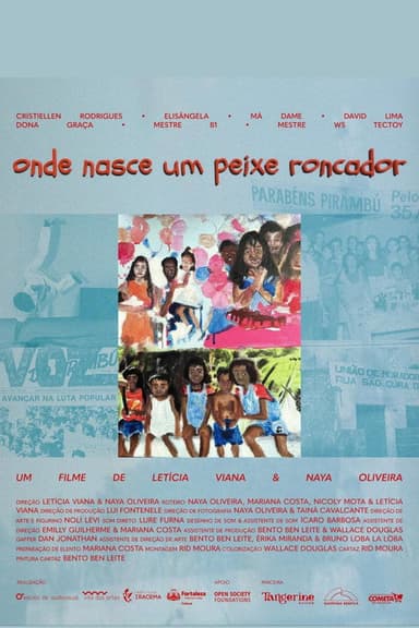 onde nasce um peixe roncador poster