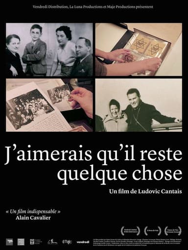 J'aimerais qu'il reste quelque chose poster