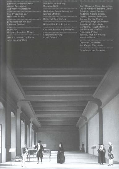 Le Nozze di Figaro poster