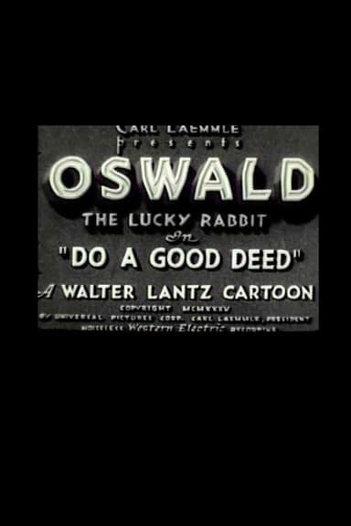 Do a Good Deed poster