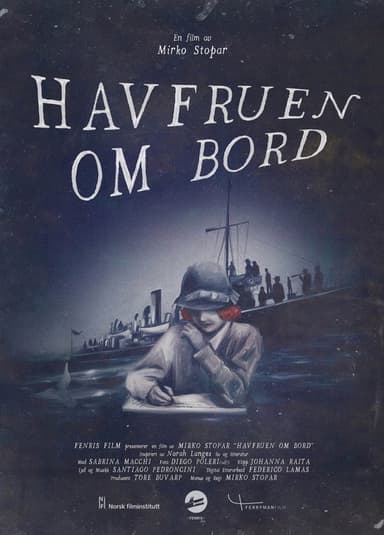 Mermaid on board poster
