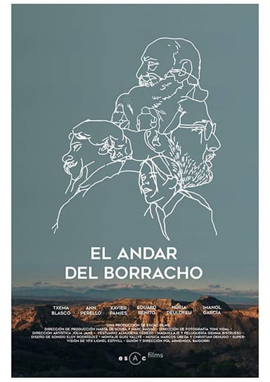 El andar del borracho poster