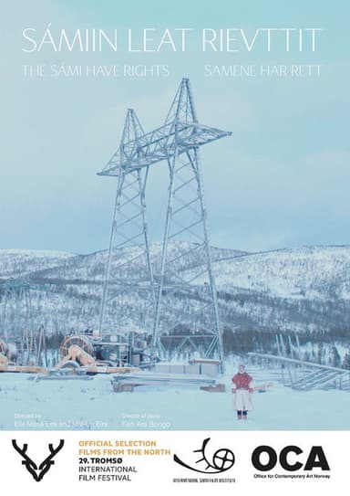 The Sámi Has Rights poster
