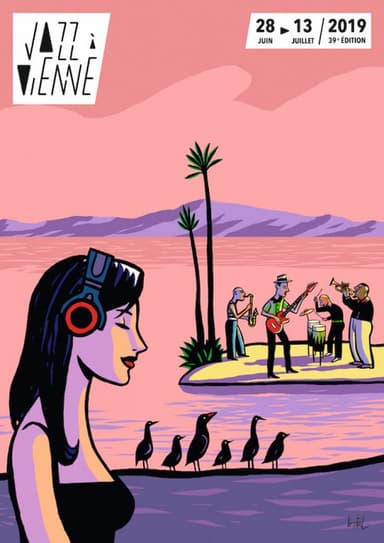Ben Harper au Festival de Jazz à Vienne 2019 poster