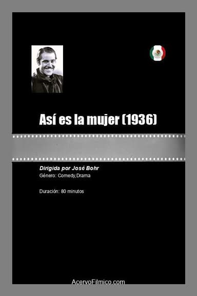 Así es la mujer poster