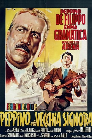 Peppino e la vecchia signora poster