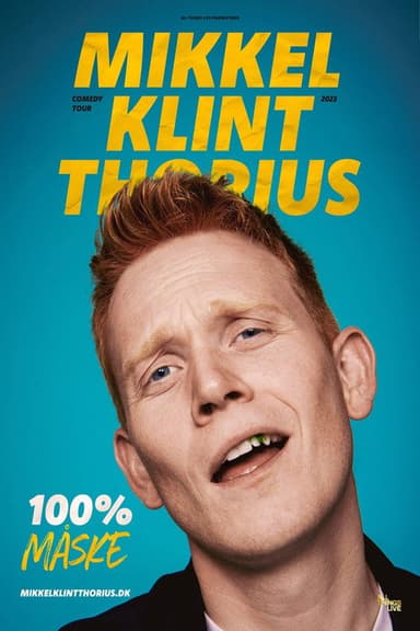 Mikkel Klint Thorius: 100% Måske poster