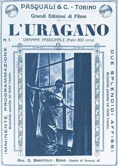L'uragano poster