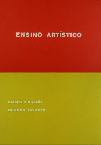 Ensino Artístico poster