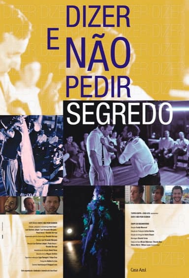 Dizer e Não Pedir Segredo poster