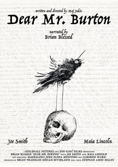 Dear Mr. Burton poster