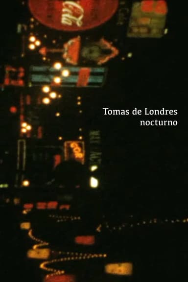 Tomas de Londres nocturno poster