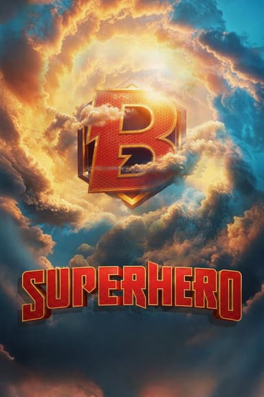 Superhero poster