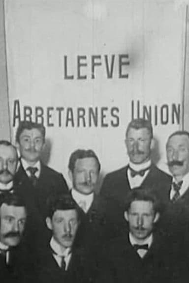 The Swedish General Strike 1909 poster