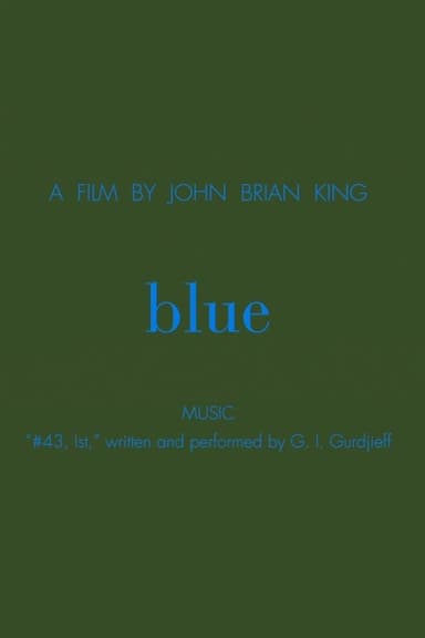 blue poster