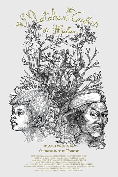 Sunrise in the Forest poster