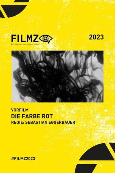 Die Farbe Rot poster