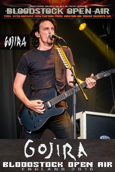 Gojira Bloodstock 2016 poster