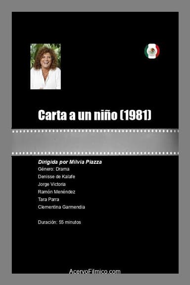 Carta a un Niño poster